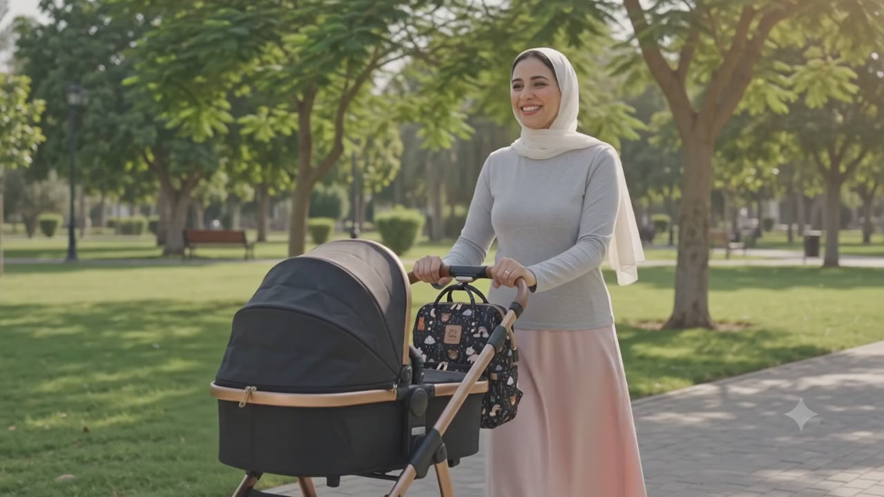حقيبة الأم الليلية